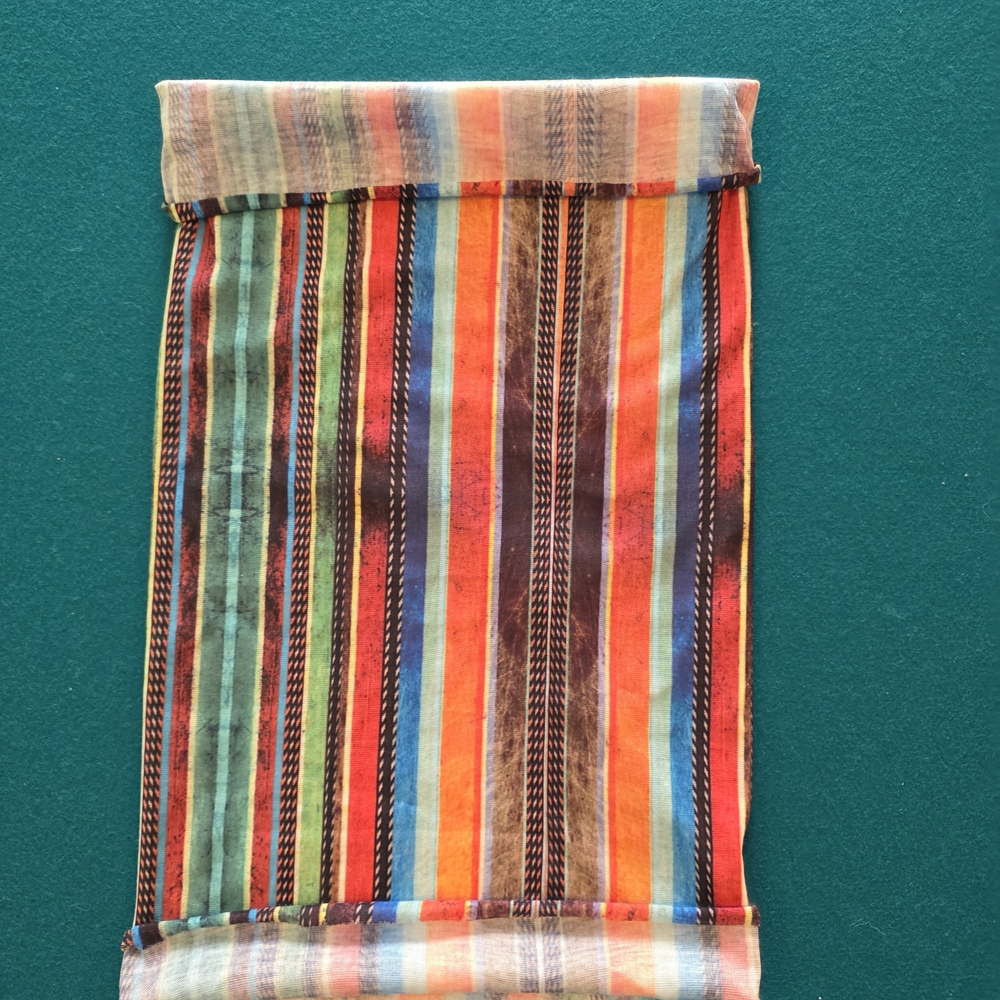 Colorful Striped Head Band/ Scarf